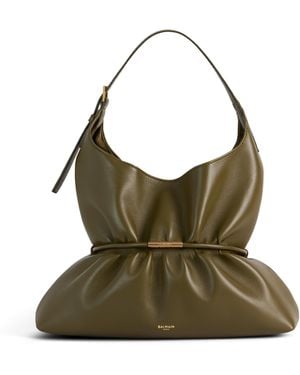 Balmain Sphynx Medium Bag - Green