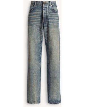 Balmain Loose-Fit Jeans - Blue