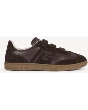 Balmain Swan Trainers - Brown