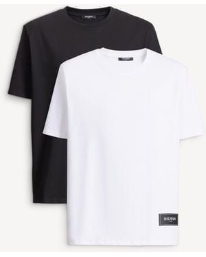 Balmain Pack Of 2 Vintage T-Shirts - Black