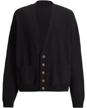 Balmain Cardigan Aus Öko-Kaschmir - Schwarz
