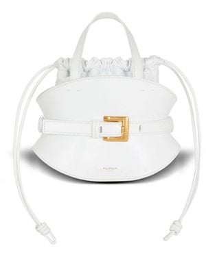 Balmain Shuffle Mini Bag - White
