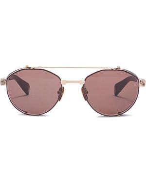 Balmain Brigade-Iv Sunglasses - Pink
