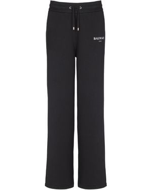 Balmain Jersey Sweatpants - Black