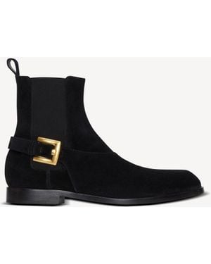 Balmain Anthem Chelsea Boots - Black