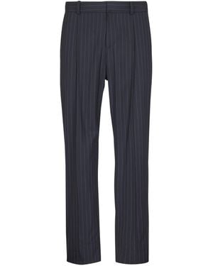 Balmain Straight-Leg Trousers - Blue