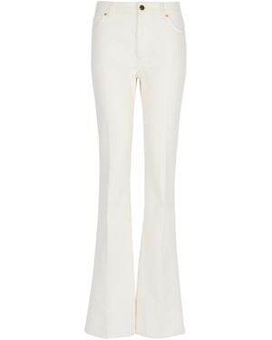 Balmain Straight-Leg Denim Jeans - White