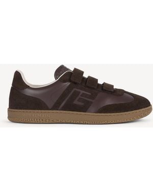 Balmain Swan Trainers - Brown