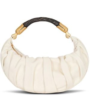 Balmain Medium Ebene Bag - White