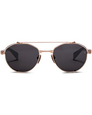 Balmain Brigade-Iv Sunglasses - White