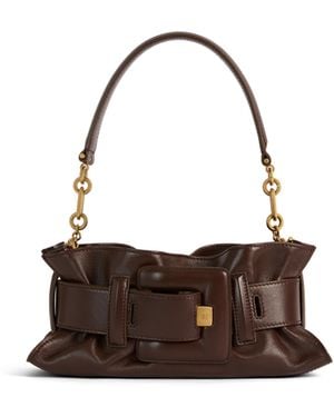 Balmain Anthem Mini Bag - Brown