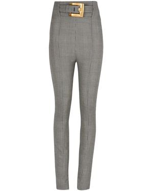 Balmain Stretch Pants - Gray