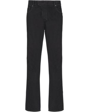 Balmain Regular-Fit Denim Jeans - Black