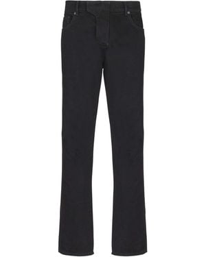 Balmain Regular-Fit Denim Jeans - Black