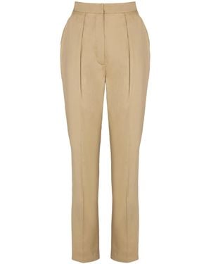 Balmain Darted 7/8 Pants - Natural