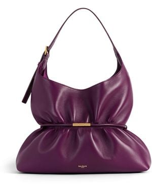 Balmain Sphynx Medium Bag - Purple