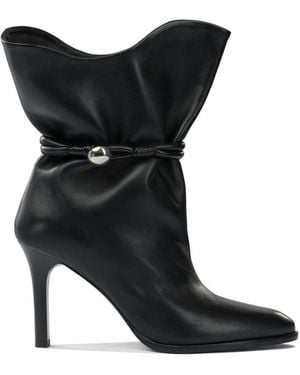 Isabel Marant "lolya" 80mm Ankle Boots - Black