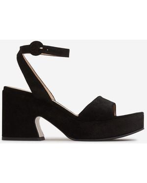 Gianvito Rossi Alma Heel Sandals - White