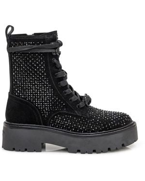 Kurt Geiger Kurt Geiger Leather Amphibians With Studs - Black