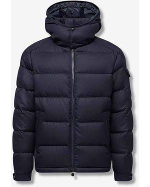 Moncler Short Down Jacket Montgenevre - Blue