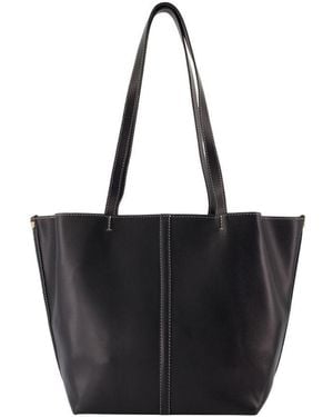 Vanessa Bruno Tote Pm Shopper Bag - Black