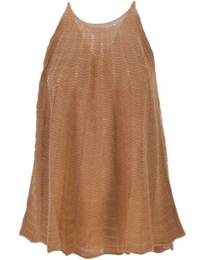 Hemisphere Top - Brown