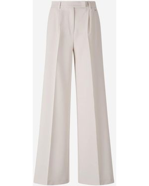 Herno Formal Stretch Pants - White
