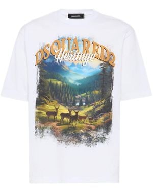 DSquared² T-shirts And Polos - White
