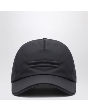 ZEGNA Technical Baseball Cap - Black