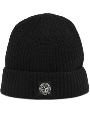 Stone Island Hats - Black