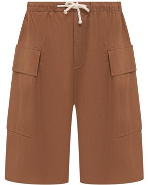 Jil Sander Shorts - Brown