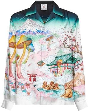 CASABLANCA Casual Shirts - Green