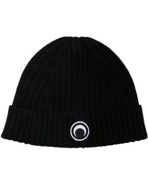 Marine Serre Hats - Black
