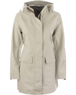 K-Way Thersa - Hooded Jacket - Natural