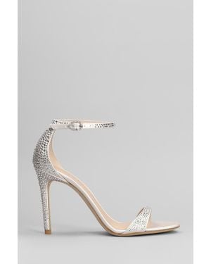 Stuart Weitzman Nudist Shine Sandals - Metallic