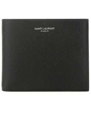 Saint Laurent Wallets - Black
