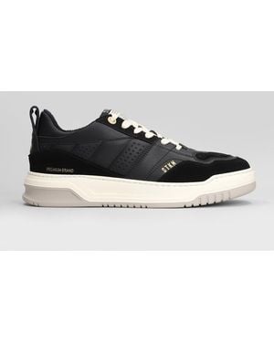Stkn Skater Trainers - Black