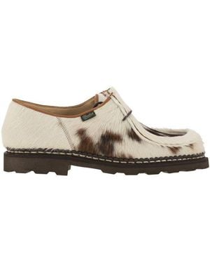Paraboot Michael/marche - Goat Hair Derby Shoes - Natural