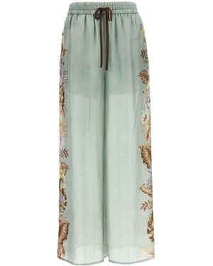 Green Zimmermann Pants for Women | Lyst