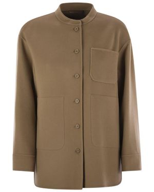 Max Mara Costanza - Wool Shirt Jacket - Brown