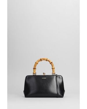 Jil Sander Gojii Bambo Hand Bag - Black