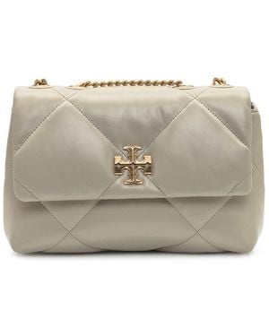 Tory Burch Kira Quilted Shoulder Bag - Grey