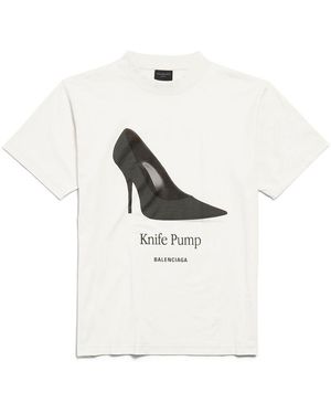 Balenciaga Nife Pump T-Shirt Small Fit - White