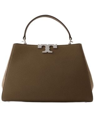 Tory Burch Eleanor Satchel Crossbody - Brown