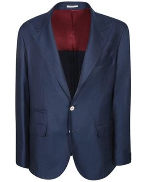 Brunello Cucinelli Blazers - Blue