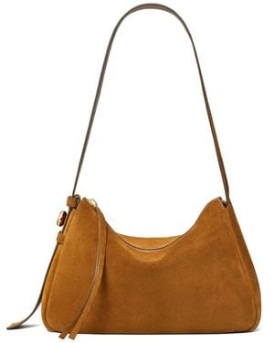 Tory Burch "Romy" Small Shoulder Bag Bags - Brown