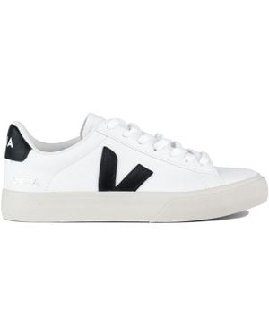 Veja Field Leather - White