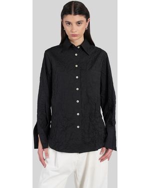 AMISH Ripple Shirt - Black