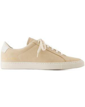 Common Projects Retro Nubuck Sneakers - Natural