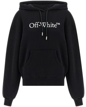Off-White c/o Virgil Abloh 'big Logo Bookkish' Hoodie - Black